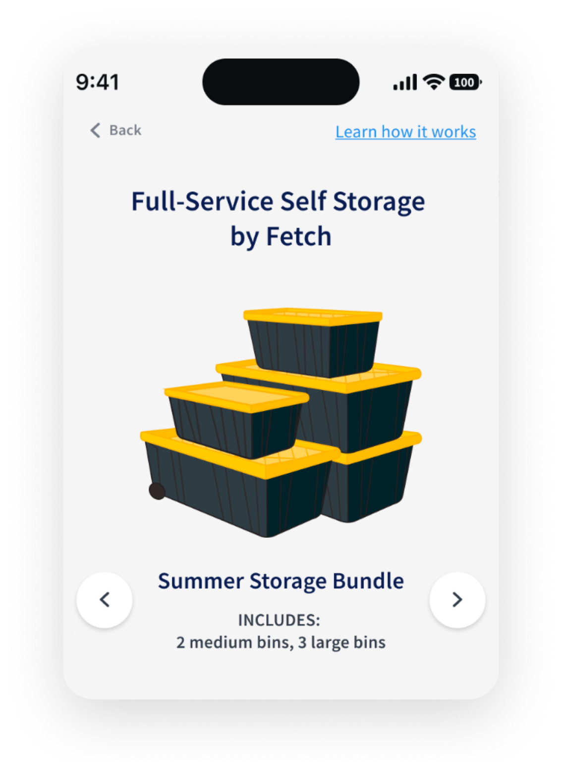 Storage - Fetch